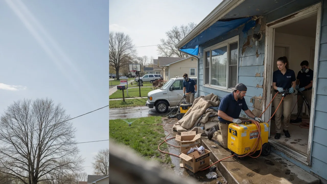 Basement Flood Cleanup in Albert, KS near me